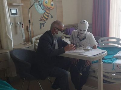 Erzurum’da Üzerine Kaynar Su Dökülen Çocuk Tedaviye Alındı