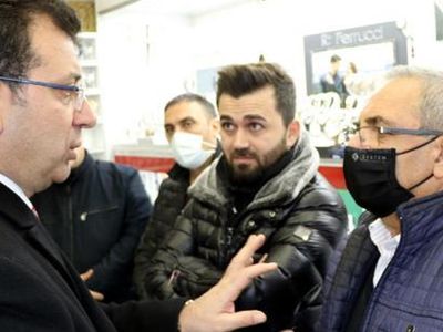 Esnafın Yönelttiği PKK Sorusuna İmamoğlu'nun Cevabı: Senin Beynin Tutulmuş