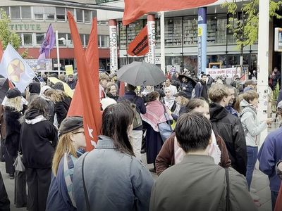 Eurovision Finali Öncesi Viyana’da İsrail Protestosu