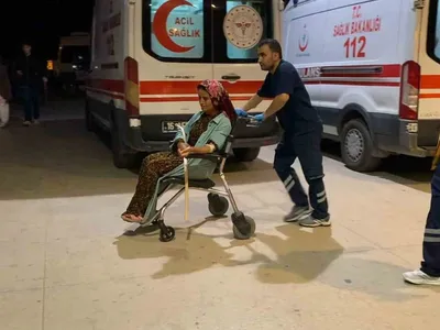 İnegöl'deki çadır kentte kavga: 6 yaralı ve hasar gören çadırlar