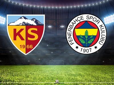 Fenerbahçe Kayserispor deplasmanında! İlk 11'ler belli oldu