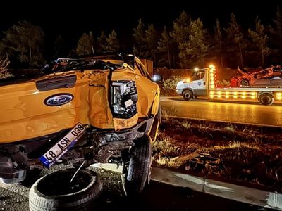 Fethiye zincirleme kaza: Ortalık savaş alanına döndü! 1 ölü, 11 yaralı