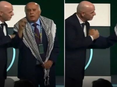 Filistin Başkanı, İsrailli Temsilciyle Tokalaşmayı Reddetti