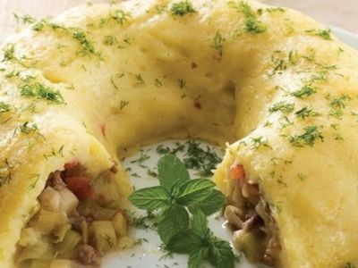 Fırından Yeni Bir Lezzet: Patates Püreli Pırasa!