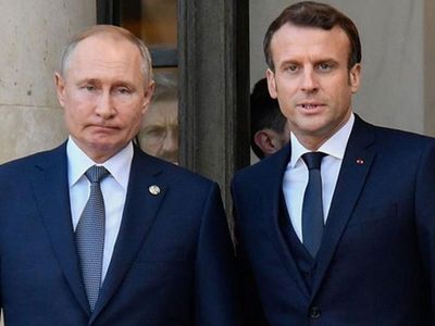 Fransa'nın Cumhurbaşkanı Emmanuel Macron'dan Sert Sözler: Putin İkiyüzlülük Yaptı!