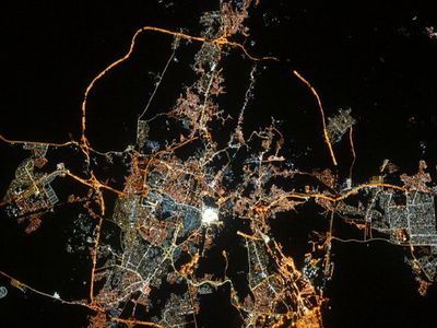 Fransız Astronot Thomas Pesquet, Mekke'nin Uzay Fotoğrafıyla Bayramı Kutladı
