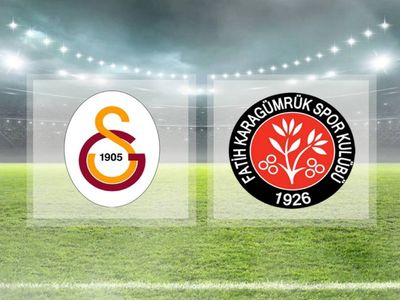 Galatasaray Fatih Karagümrük maçı ne zaman, saat kaçta ve hangi kanalda? Muhtemel ilk 11’ler