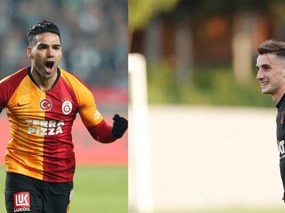 Galatasaray'da Falcao ile Kerem Hastaneye Kaldırıldı