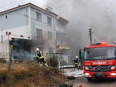 Garajındaki Kedi Ve Köpekleri Isıtmak İsterken Aracından Oldu