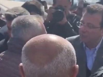 Gaziantep’e giden İmamoğlu’na depremzededen tepki: HDP ile işbirliği yapıyorsun