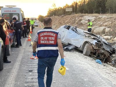 Gaziantep'te Feci Kaza: 3 Ölü, 3 Yaralı