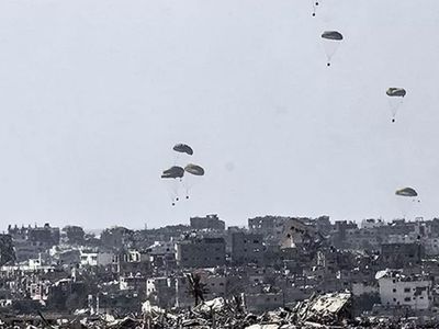 Gazze'ye hava yardımı sürüyor: Operasyonlar artmaya başladı