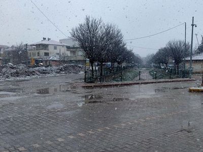 Gölbaşı’nda Kar Yağışı Başladı