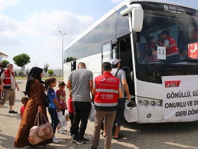 Gönüllü Geri Dönüş: Adana'dan 691 Suriyeli Ülkesine Uğurlandı