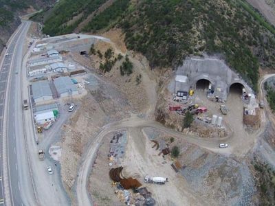 Gümüşhane’de Yeni Zigana Tünelinde Bu Sene Sonunda Işık Görülecek
