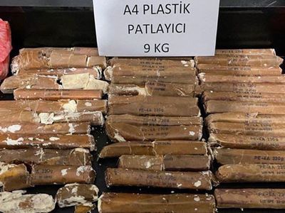 Hakkari'de 9 Kilo 200 Gram A-4 Plastik Patlayıcı Ele Geçirildi