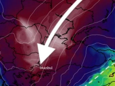 Haritadaki renklere dikkat: Bu gece ile Pazar arası İstanbul'u Sibirya soğukları vuracak!