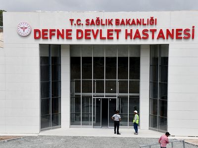 Hatay Defne Hastanesinin yapımında sona gelindi