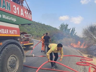Hatay Yayladağı'ndaki Orman Yangını Kontrol Altına Alındı
