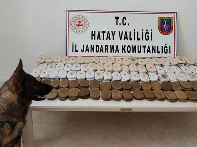Hatay’da 61 Kilo 95 Gram Esrar Ele Geçirildi