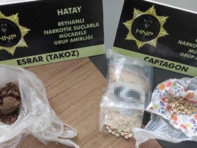 Hatay’da Cezaevindeki Şahsın Evinde Uyuşturucu Yakalandı