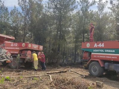 Hatay’da Çıkan Orman Yangınında 1 Hektarlık Alan Zarara Uğradı