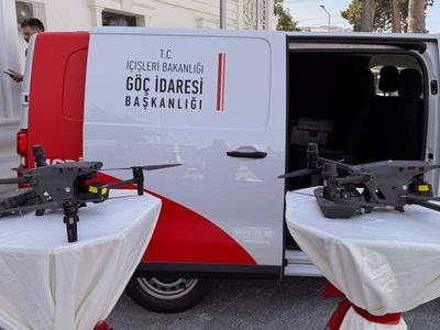 Hatay'da Yeni Dron ve Mobil Göç Araçları Hizmete Girdi