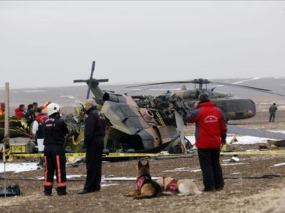 Helikopter kazasının nedeni belli oldu
