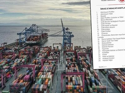 Herkes bu olayı konuşuyor: Türkiye’nin, İsrail’e ihracat kısıtlaması kararının ardındaki gerçek?