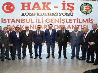 İBB Başkan Adayı Murat Kurum’dan Hak-İş desteği: “Yerli, milli, güçlü bir ses…”