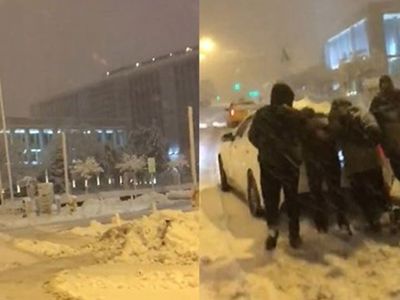 İBB Kapısının Önünü Temizleyemedi: Görüntüler Pes Dedirtti!