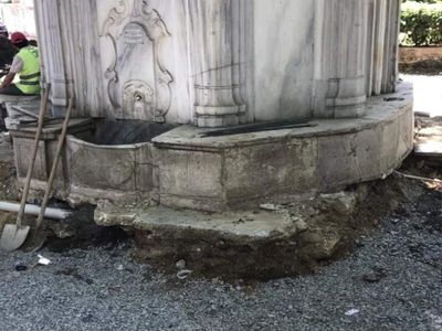 İBB restorasyon yapacaktı: Tarihi yapı büyük zarar gördü