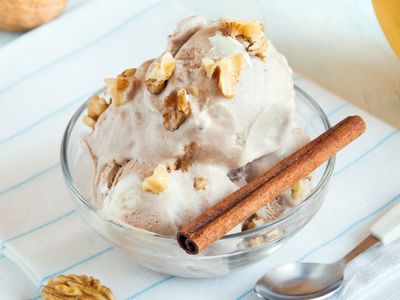 İçinde Süt Olmayan Vegan Dondurma