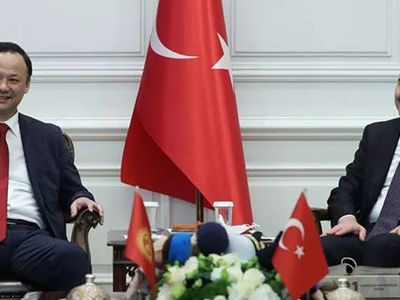 İçişleri Bakanı Soylu, Kırgızistan Bakanı Kazakbayev İle Görüştü