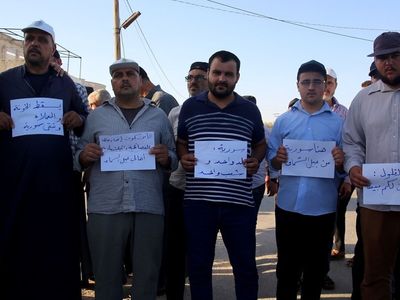 İdlib'de Dürzilerden Süveyda'ya Protesto
