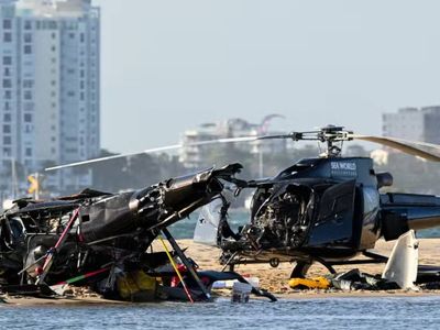 İki helikopter havada birbirine girdi: Çok sayıda ölü ve yaralı var