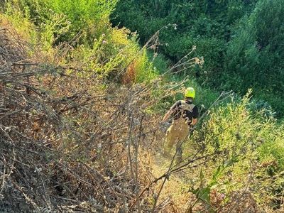 İnegöl'de motosiklet kazası: Genç kadın yaralandı