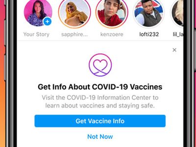 Instagram, İnsanların COVID-19'a Karşı Aşılanmasında Yardımcı Olacak