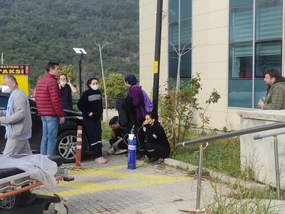 İplik fabrikasında kimyasal sızıntı