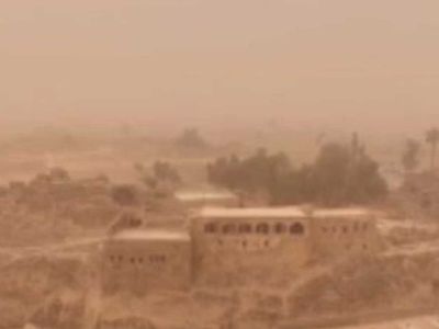 Irak genelinde kum fırtınası devam ediyor! Kerkük şehrini kum fırtınası vurdu: O anlar kameralara yansıdı