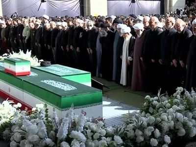 İran Dini Liderine veda etti, milyonlar akın etti
