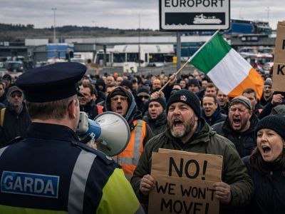 İrlanda'da Yakıt Protestoları Gerginleşti: Polis, Protestoculara Tutuklama ve Hapis Uyarısı Yaptı