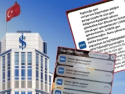 İş Bankası'ndan skandal mesajlar