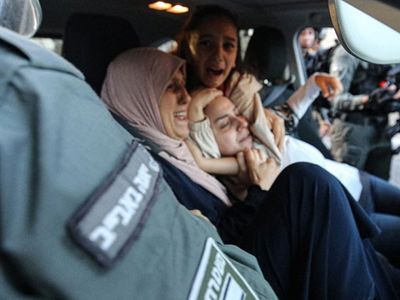 İşgalci İsrail Polisi, Filistinli Kadınlara Şiddet Uyguladı