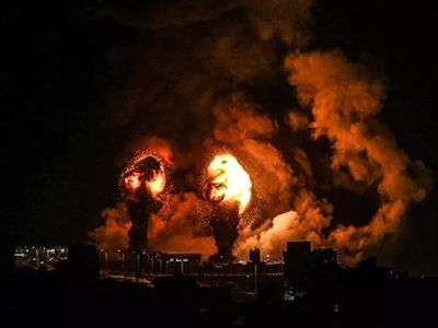 İsrail yine rahat durmuyor! Gazze'de Hamas'a ait olan iki ayrı noktaya hain saldırı!