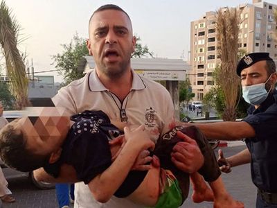 İsrail’in Filistin’de Düzenlediği Hava Saldırısında 3’ü Çocuk 9 Kişi Öldü
