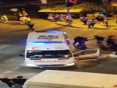 İstanbul Esenyurt'ta ambulans şoförüne saldırı! Hızlı gitti dayak yedi