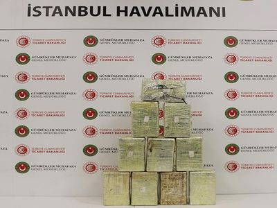 İstanbul Havalimanı'nda Gümrük Muhafaza Kaçakçılık ekiplerince uyuşturucu operasyonu gerçekleştirildi!