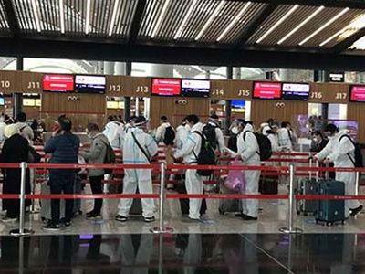 İstanbul Havalimanı'nda Yoğunluk