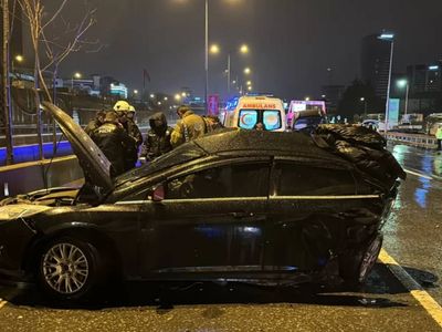 İstanbul Maltepe’de korkutan kaza: Çok sayıda yaralı var